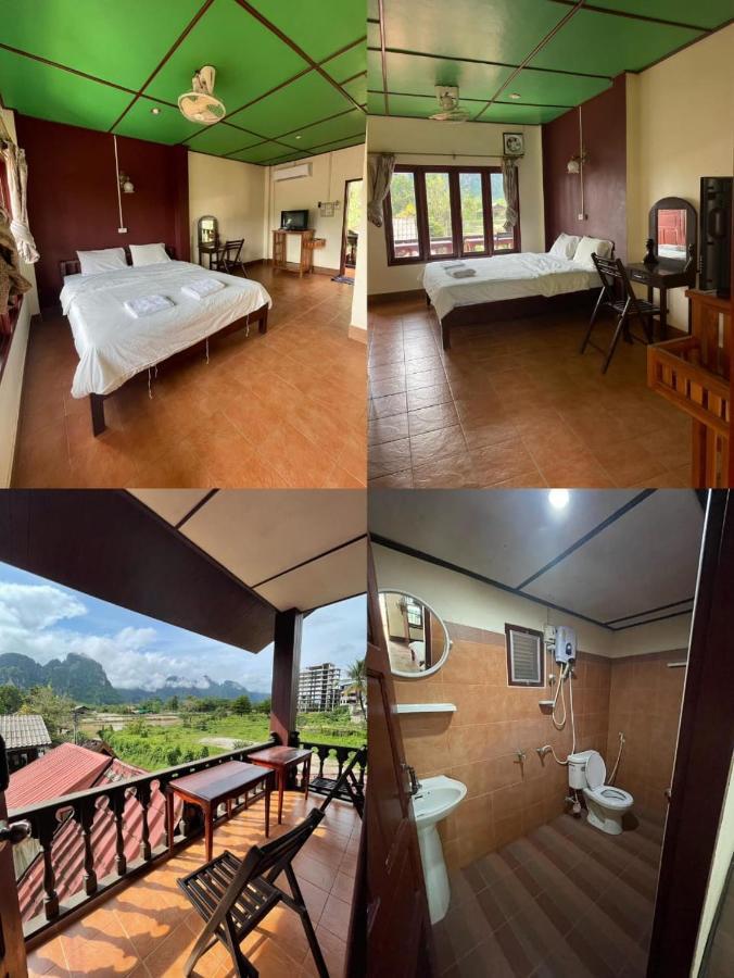 Bungalows Le Jardin Vangvieng Vang Vieng Exteriér fotografie