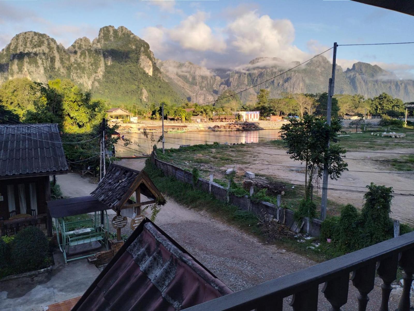 Bungalows Le Jardin Vangvieng Vang Vieng Exteriér fotografie